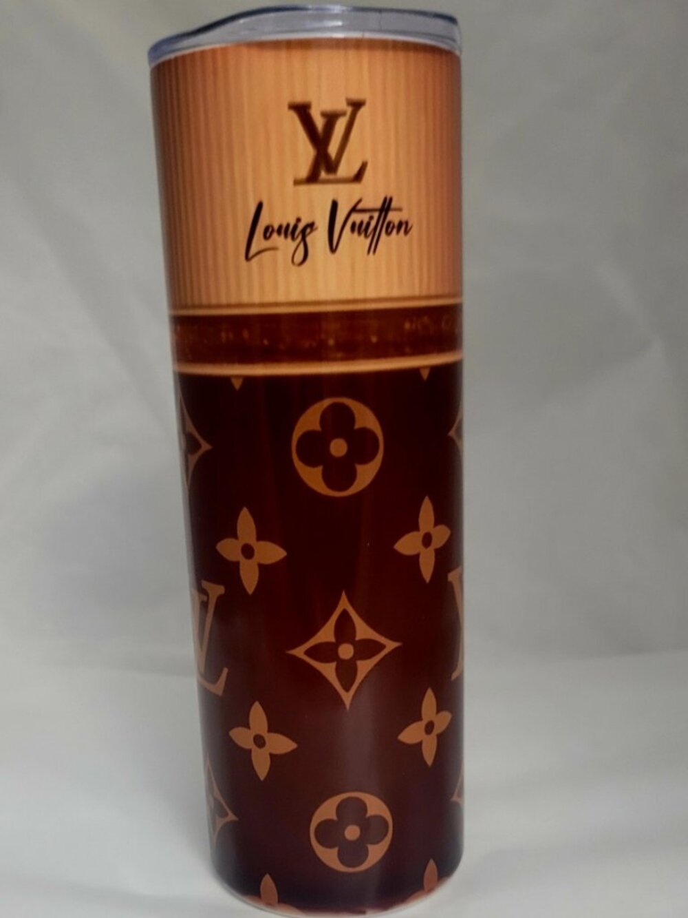 Luxury Designer Purse 20oz Tumbler w/Lid & Straw